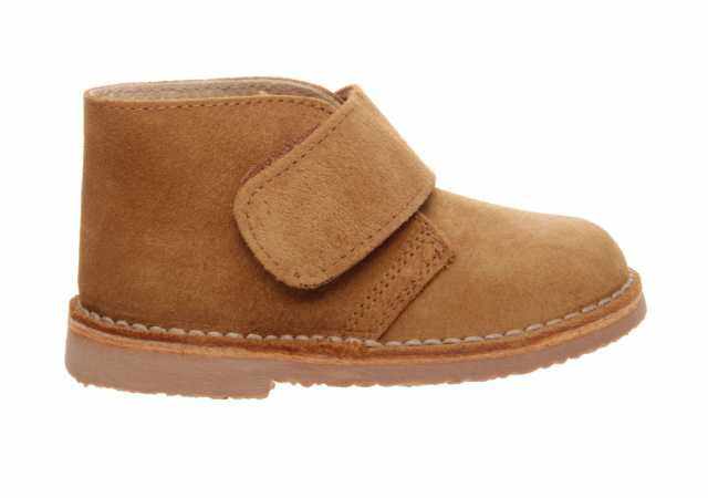 BOTAS NIÑO EN SERRAJE CON VELCRO
